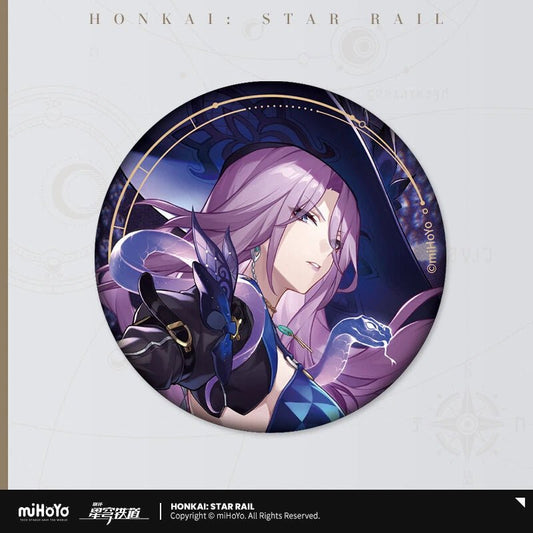 [Honkai Star Rail] Star Invitation Series Tinplate Can Badge - Jade - Otaku Collectives