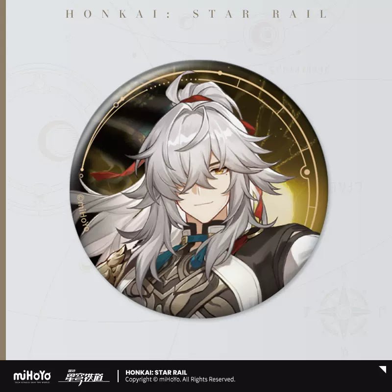 [Honkai Star Rail] Star Invitation Series Tinplate Can Badge - Jing Yuan - Otaku Collectives