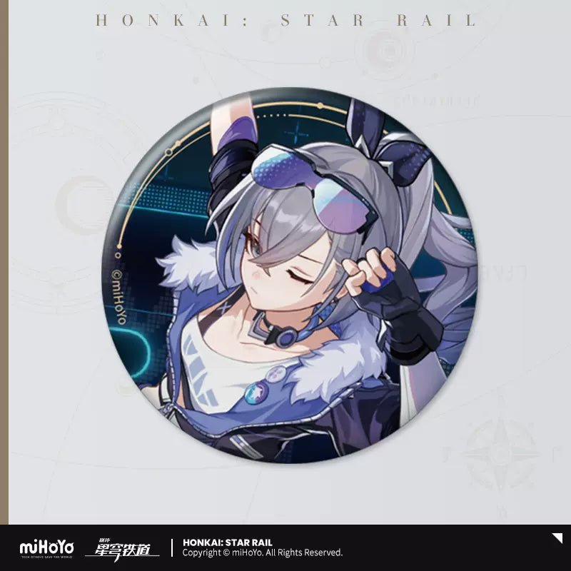 [Honkai Star Rail] Star Invitation Series Tinplate Can Badge - Silver Wolf - Otaku Collectives