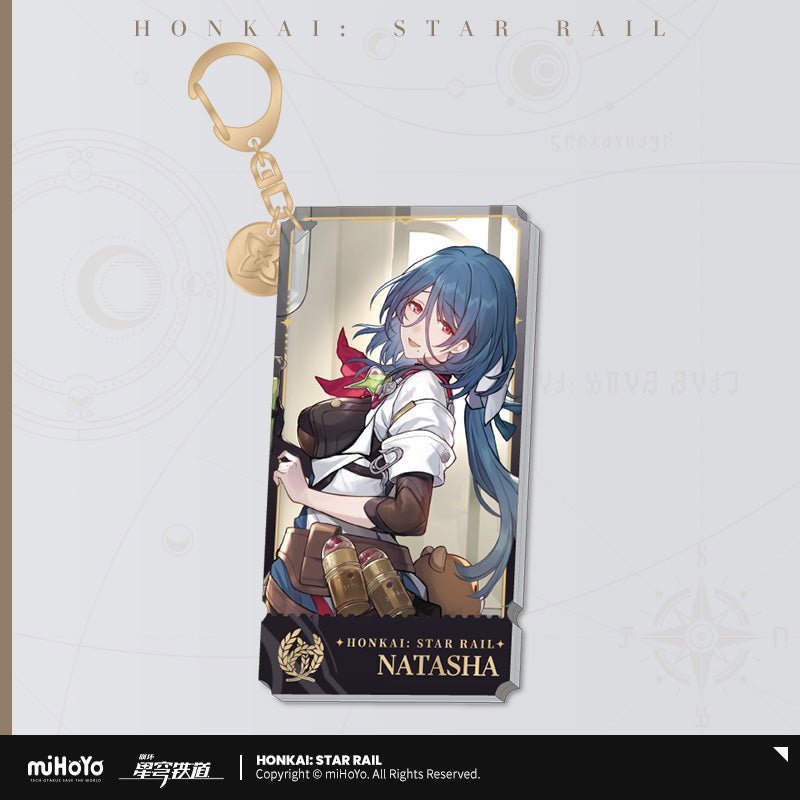 [Honkai Star Rail] The Abundance Character Warp Artwork Acrylic Keychain - Natasha - Otaku Collectives