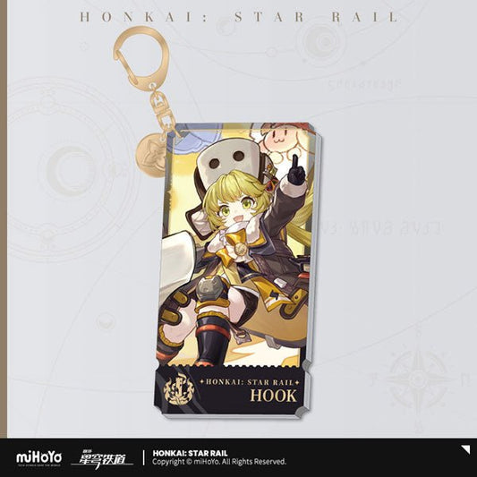 [Honkai Star Rail] The Destruction Character Warp Artwork Acrylic Keychain - Hook - Otaku Collectives