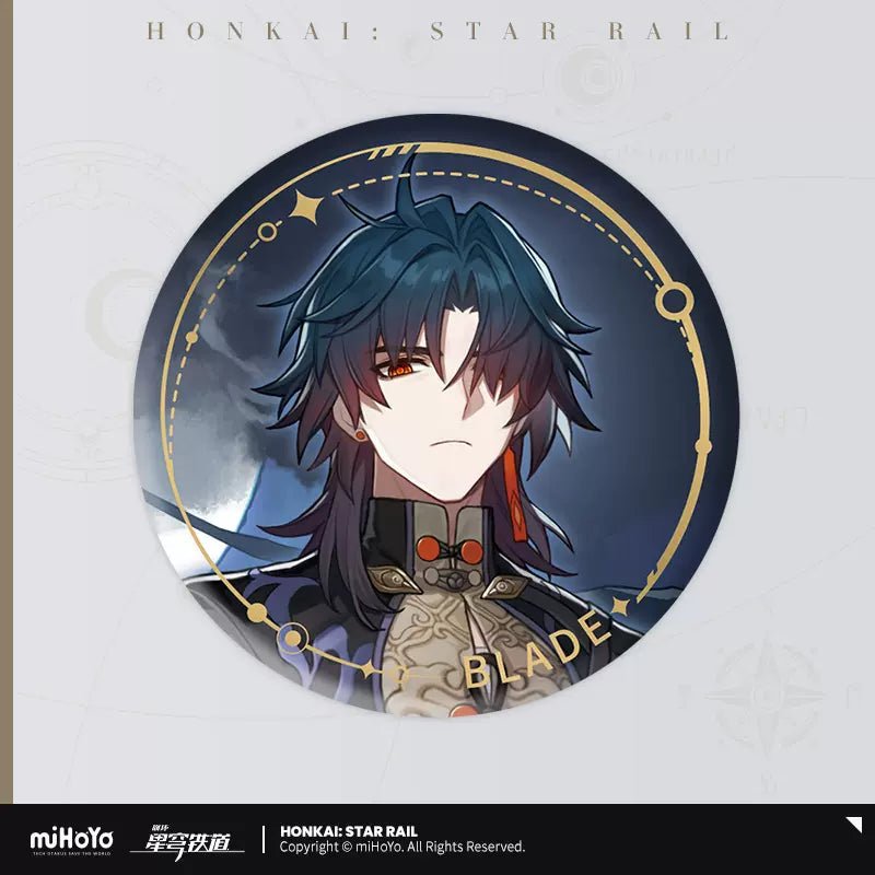 [Honkai Star Rail] The Destruction Character Warp Artwork Can Badge - Blade - Otaku Collectives