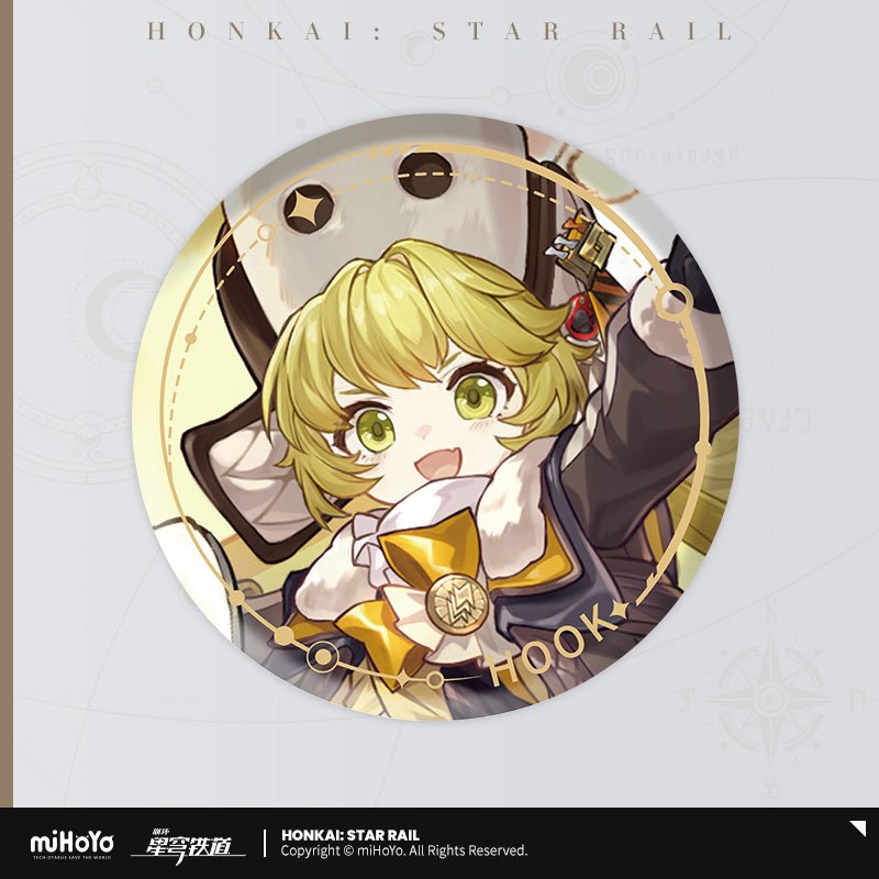 [Honkai Star Rail] The Destruction Character Warp Artwork Can Badge - Hook - Otaku Collectives