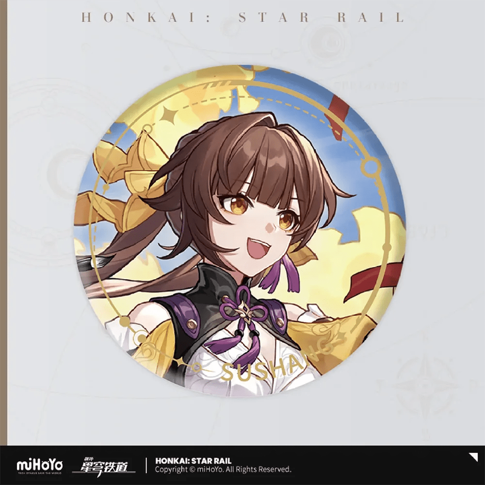 [Honkai Star Rail] The Hunt Character Warp Artwork Can Badge - Sushang - Otaku Collectives