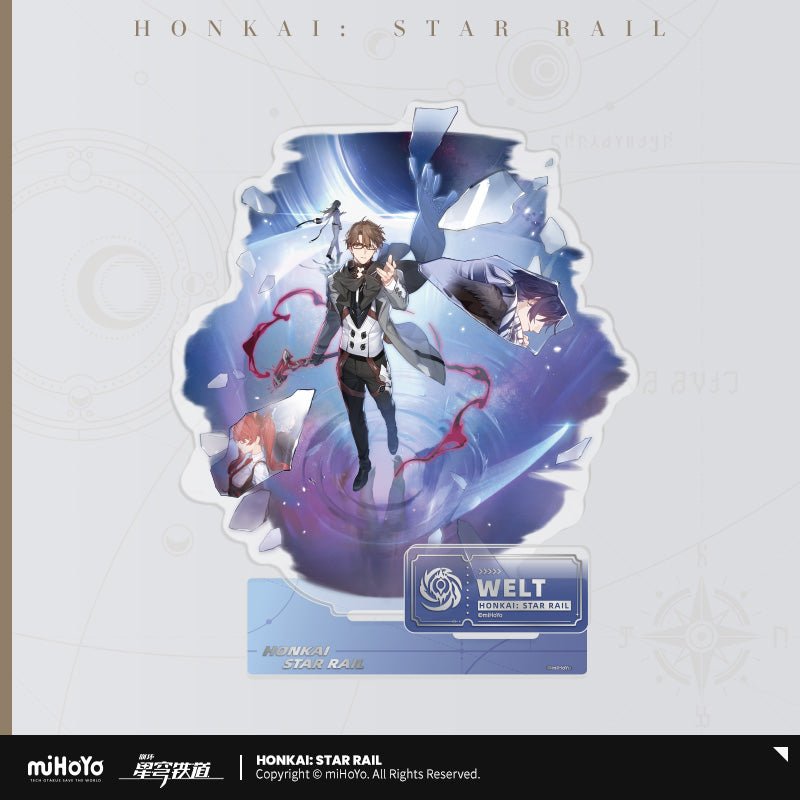 [Honkai Star Rail] The Nihility Character Warp Artwork Acrylic Stand - Welt - Otaku Collectives