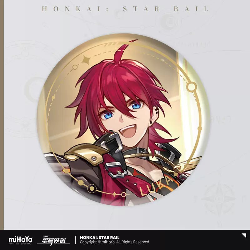 [Honkai Star Rail] The Nihility Character Warp Artwork Can Badge - Luka - Otaku Collectives