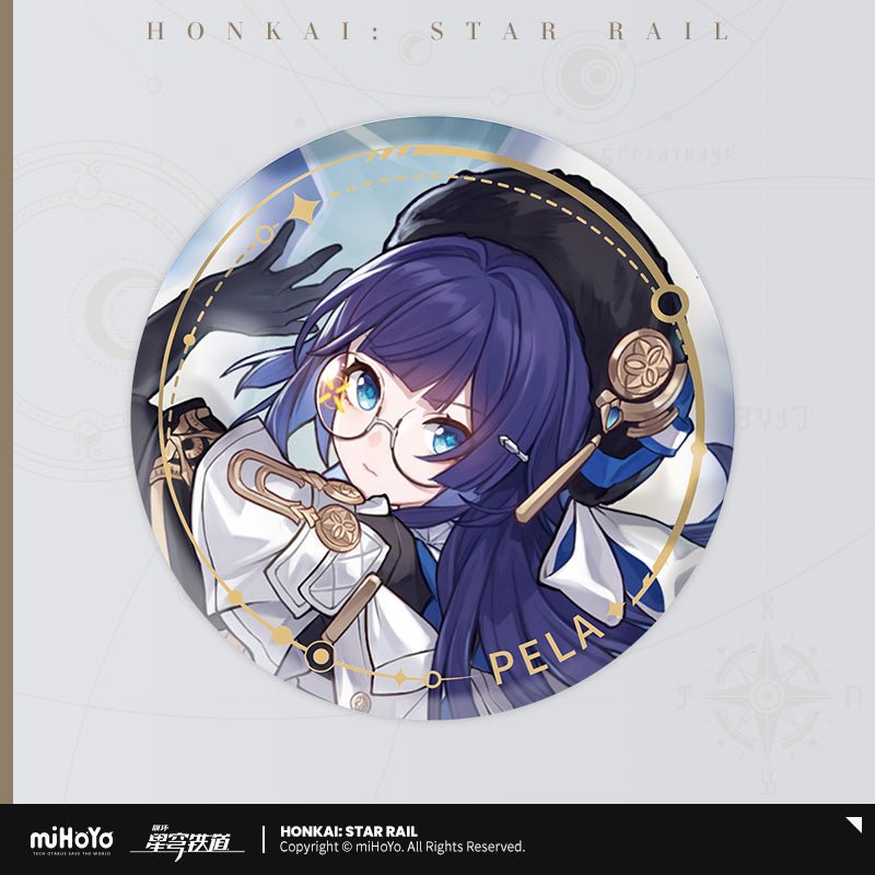 [Honkai Star Rail] The Nihility Character Warp Artwork Can Badge - Pela - Otaku Collectives