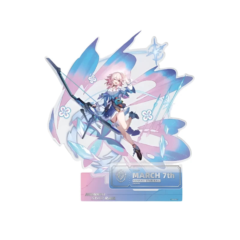 [Honkai Star Rail] The Preservation Character Warp Artwork Acrylic Stand - March 7th - Otaku Collectives