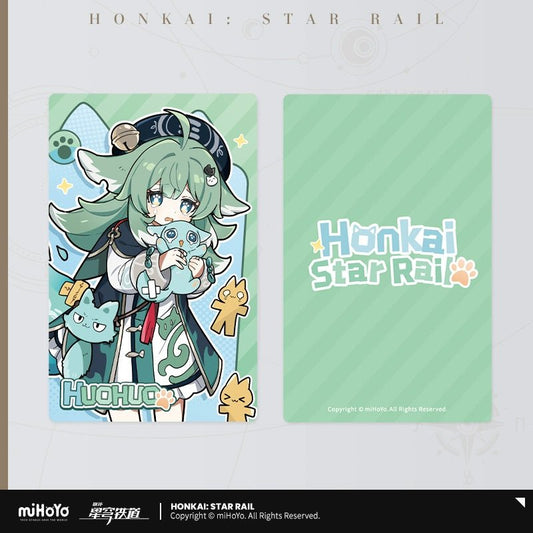 [Honkai Star Rail] Tiny Cat Series Laser Collectible Tickets - Huo Huo - Otaku Collectives