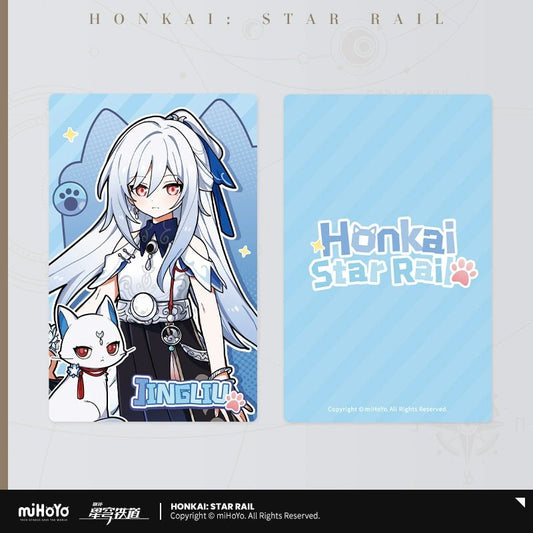 [Honkai Star Rail] Tiny Cat Series Laser Collectible Tickets - Jingliu - Otaku Collectives