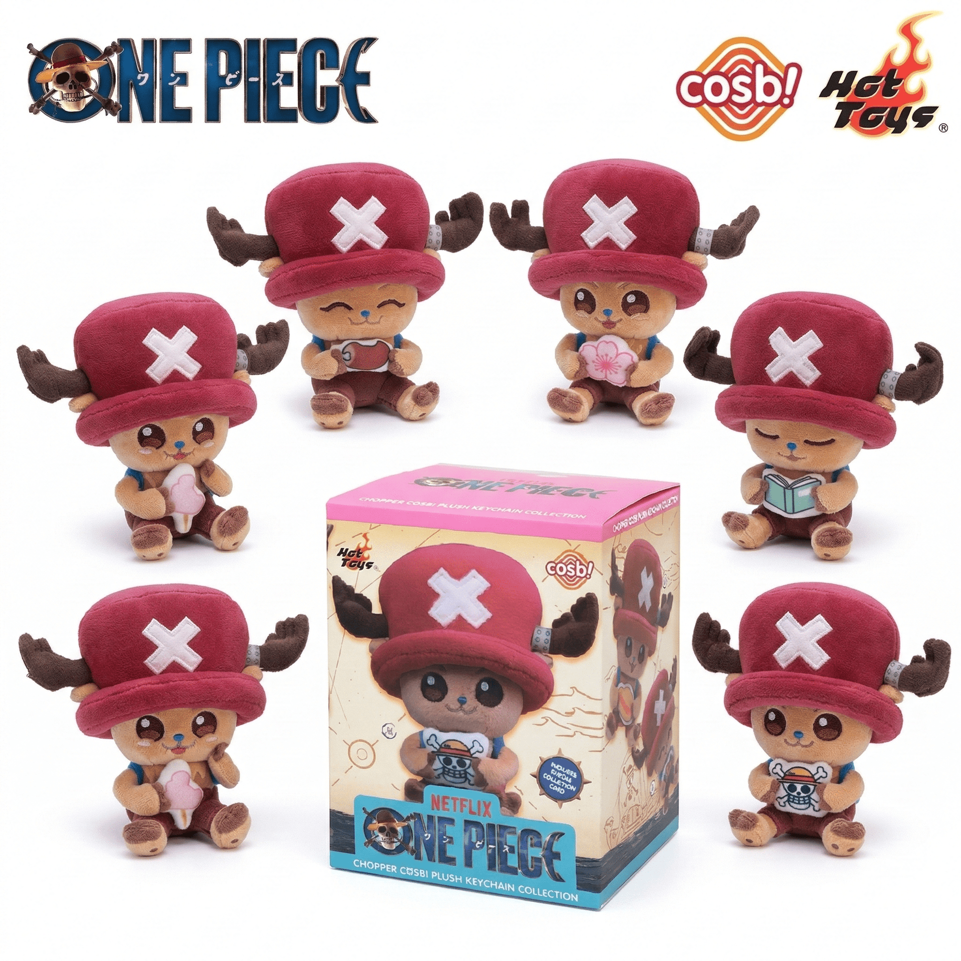 Hot Toys Cosbi One Piece Chopper Plush Keychain Toy – Otaku Hot Toys Cosbi One Piece Chopper Plush Keychain Toy – Otaku