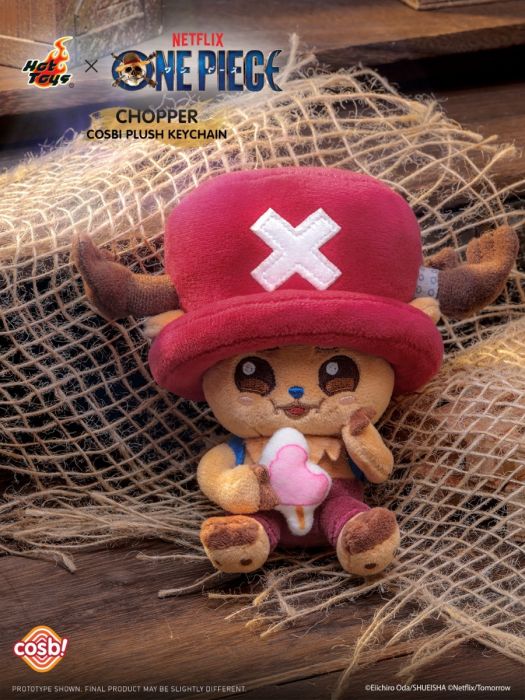 Hot Toys COSIBワンピーストニートニー・チョッパー ぬいぐるみ Hot Toys Cosbi One Piece Chopper Plush Keychain Toy – Otaku