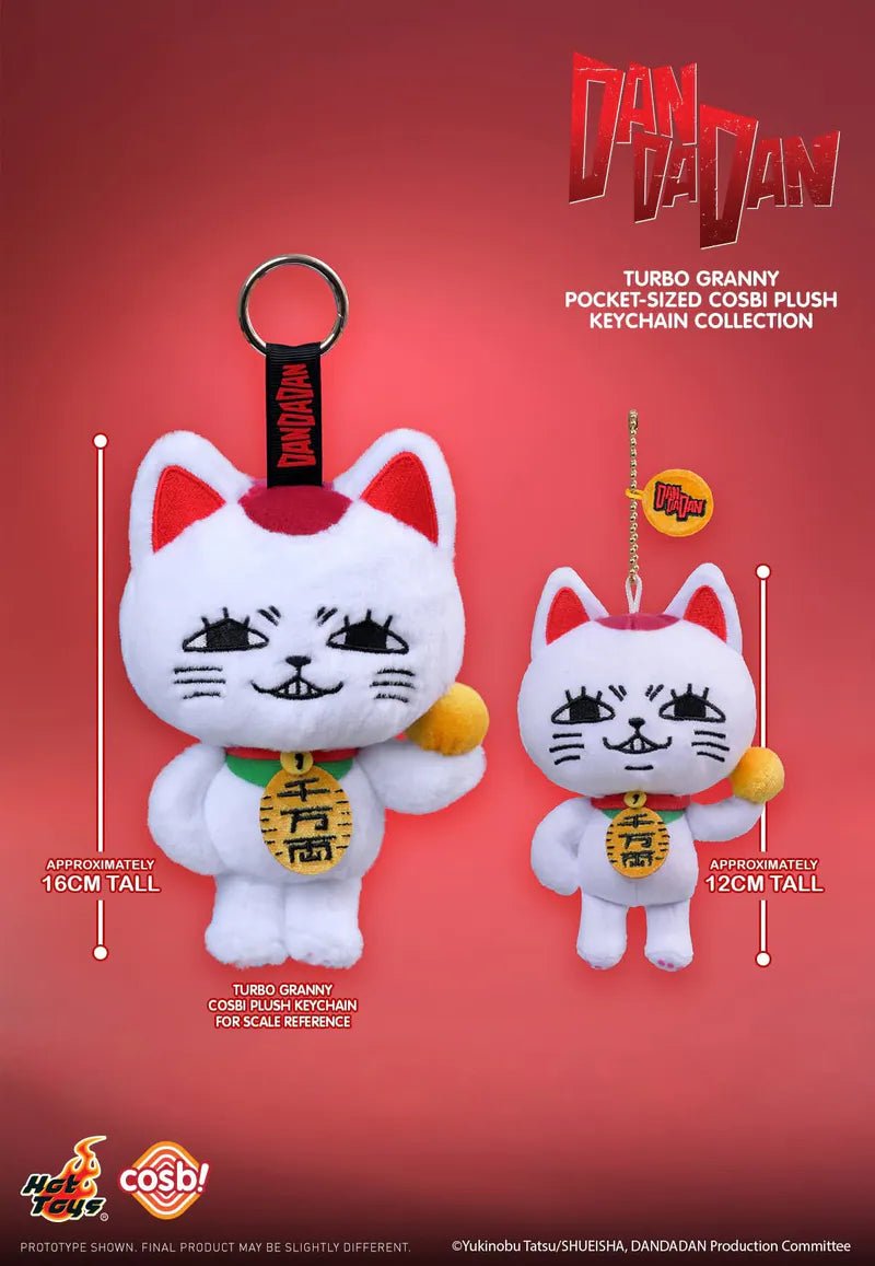 Hot Toys Dandadan Turbo Granny Pocket Size Cosbi Plush Keychain - Otaku Collectives