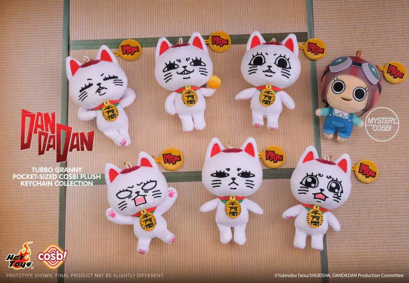 Hot Toys Dandadan Turbo Granny Pocket Size Cosbi Plush Keychain - Otaku Collectives