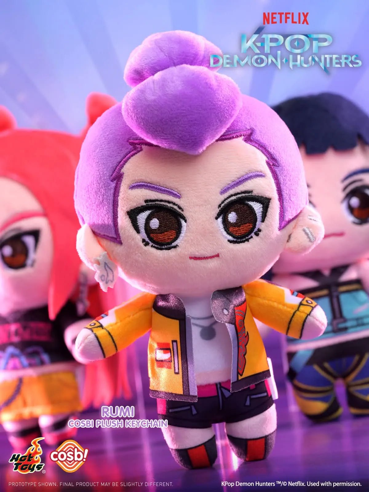 Hot Toys Netflix K-Pop Demon Hunters Cosbi Plush Keychain Blind Box - Otaku Collectives