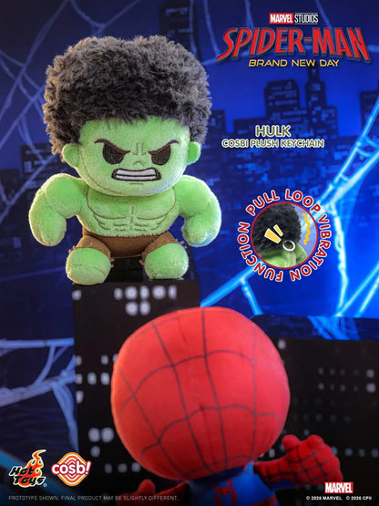 Hot Toys Spider-Man Brand New Day Cosbi Plush Keychain Blind Box - Otaku Collectives