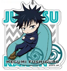 [Jujutsu Kaisen] Acrylic Key Chain Megumi Fushiguro Yurutto Cushion Series - Otaku Collectives