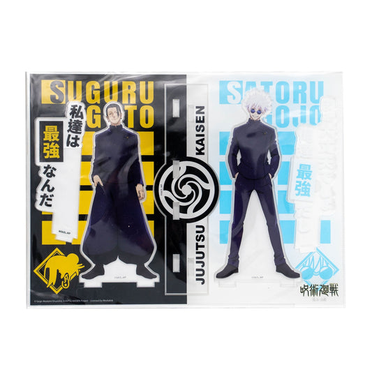 [Jujutsu Kaisen] Acrylic Stand Jujutsu Kaisen's Shibuya Incident Taiwan 2024 Pop Up - Satoru Gojo and Suguru Geto - Otaku Collectives