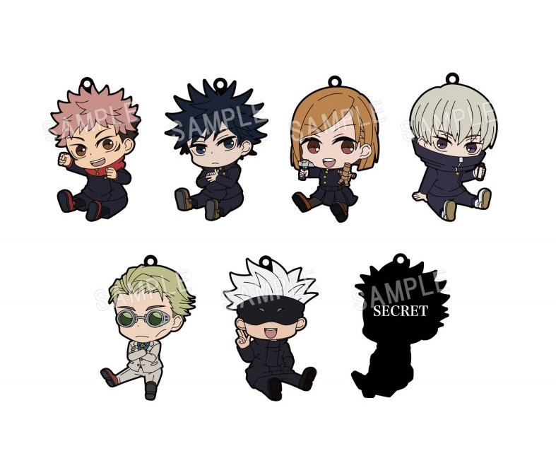 [Jujutsu Kaisen] Blind Box Rubber Petanko Rubber Strap Collection Random 1 - Otaku Collectives