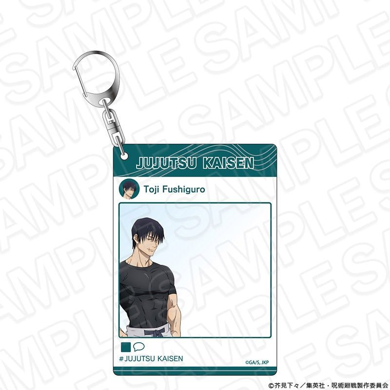 Jujutsu Kaisen Toji Acrylic Keychain - Unique Instant Photo – Otaku ...