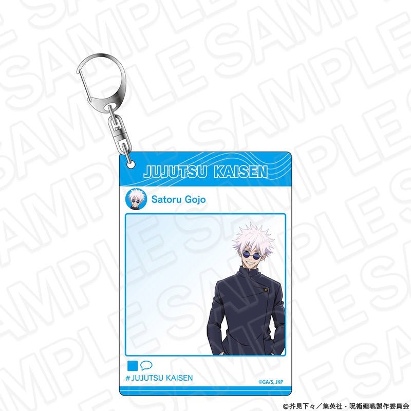 [Jujutsu Kaisen] Kaitama Tamaori Instant Photo Style Acrylic Keychain Gojo Satoru - Otaku Collectives