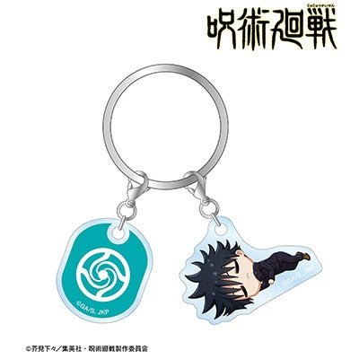 [Jujutsu Kaisen] Megumi Fushiguro Chibikoro Double Acrylic Keychain - Otaku Collectives