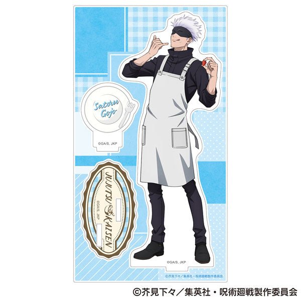 Jujutsu Kaisen Season 2 Acrylic Stand Satoru Gojo Cooking Class Ver. - Otaku Collectives