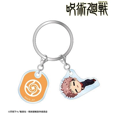 [Jujutsu Kaisen] Yuji Itadori Chibikoro Double Acrylic Keychain - Otaku Collectives