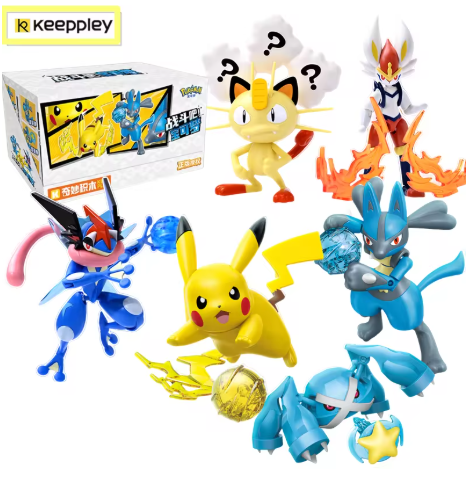 Keeppley Pokemon Battle Series Wave 1 Model Kit Set - Otaku Collectives