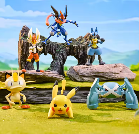 Keeppley Pokemon Battle Series Wave 1 Model Kit Set - Otaku Collectives