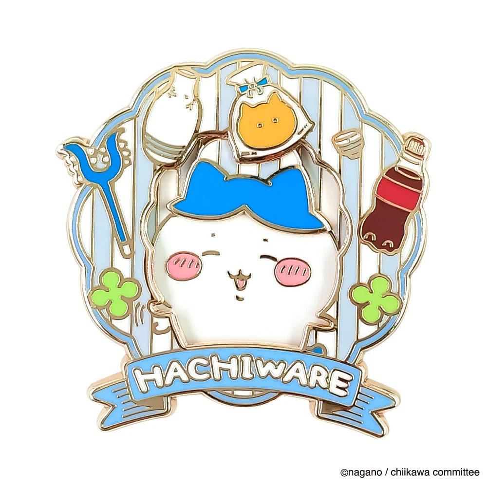 Large Gimmick Pin Badge Hachiware – Chiikawa - Otaku Collectives