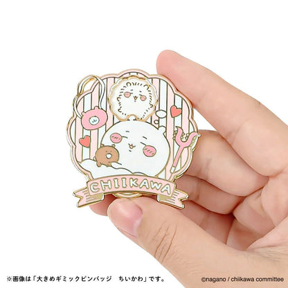 Large Gimmick Pin Badge Hachiware – Chiikawa - Otaku Collectives
