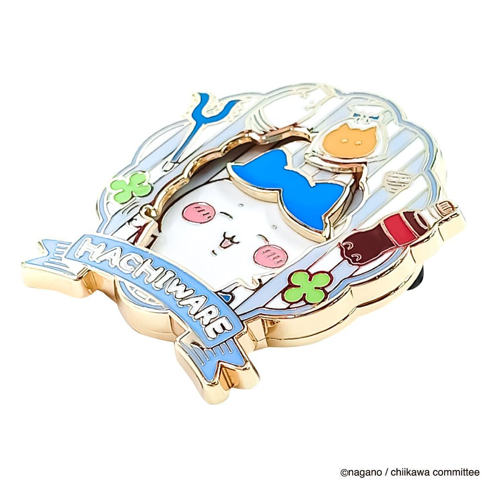 Large Gimmick Pin Badge Hachiware – Chiikawa - Otaku Collectives