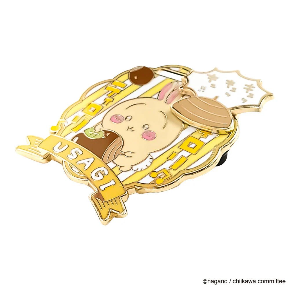 Large Gimmick Pin Badge Hachiware – Usagi - Otaku Collectives