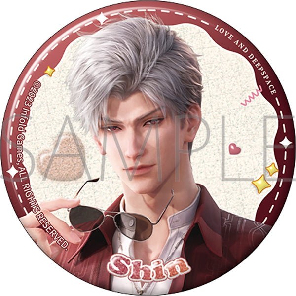 [Love and Deepspace] Captive Time Series Can Badge - Sylus - Otaku Collectives