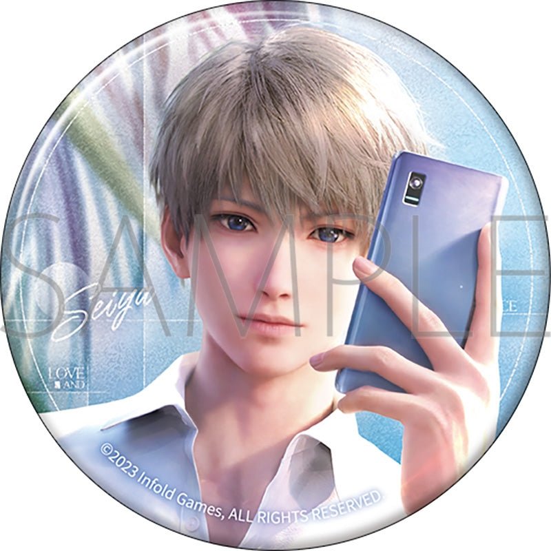 [Love and Deepspace] Echoes of the Sky Series Can Badge - Xavier - Otaku Collectives