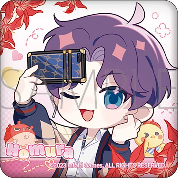 [Love and Deepspace] Rinkuu Petit News Series Cushion Can Badge - Rafayel - Otaku Collectives