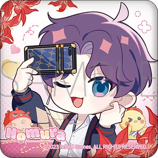 [Love and Deepspace] Rinkuu Petit News Series Cushion Can Badge - Rafayel - Otaku Collectives