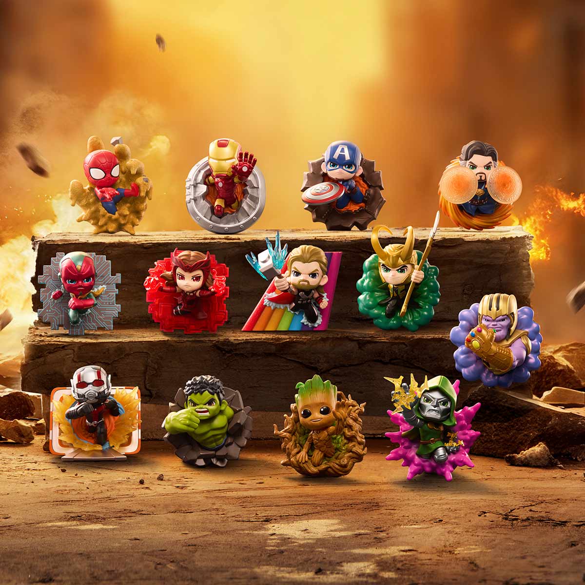Marvel Across the Infinite Series Figures by POP MART - Otaku Collectives