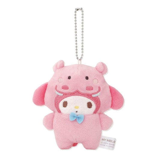 Mascot Keyholder Okaburi Animal My Melody Sanrio - Otaku Collectives