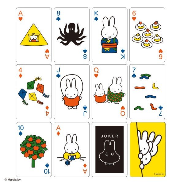 [Miffy] Miffy Playing Cards - Otaku Collectives