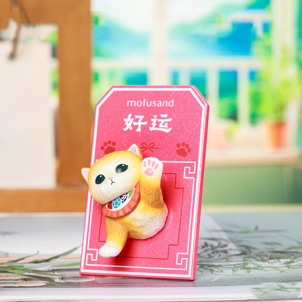 Mofusand Good Luck Refrigerator Magnet - Otaku Collectives