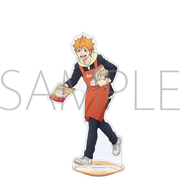 Movic Haikyu!! Shoyo Hinata Shimada Mart Helper Acrylic Stand - Otaku Collectives