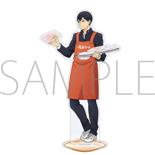 Movic Haikyu!! Tobio Kageyama Shimada Mart Helper Acrylic Stand - Otaku Collectives