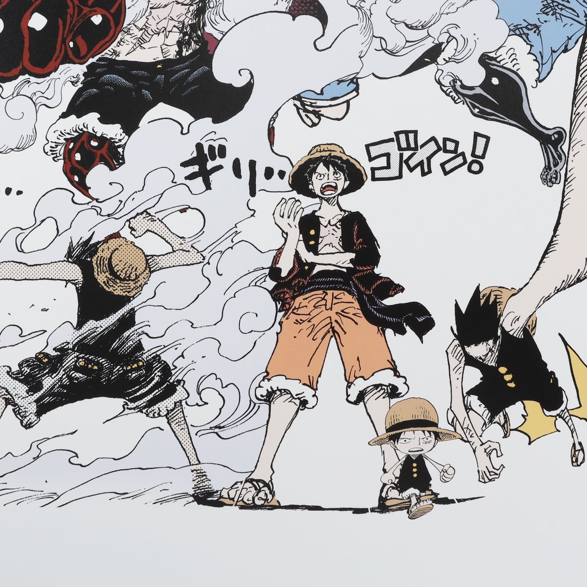 Mugiwara Store One Piece GEAR's Luffy A1 Art Poster - Otaku Collectives
