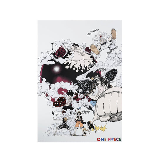 Mugiwara Store One Piece GEAR's Luffy A1 Art Poster - Otaku Collectives