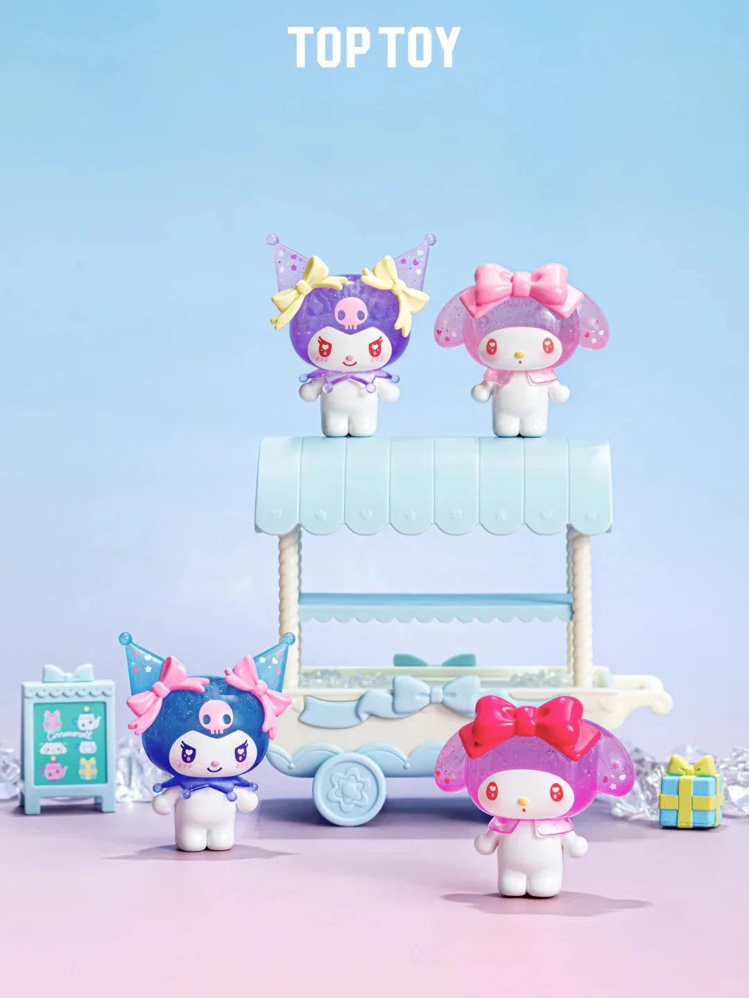 MY MELODY & KUROMI Ramune - Style Mini Figures Surprise Blind Bag by Top Toy - Otaku Collectives
