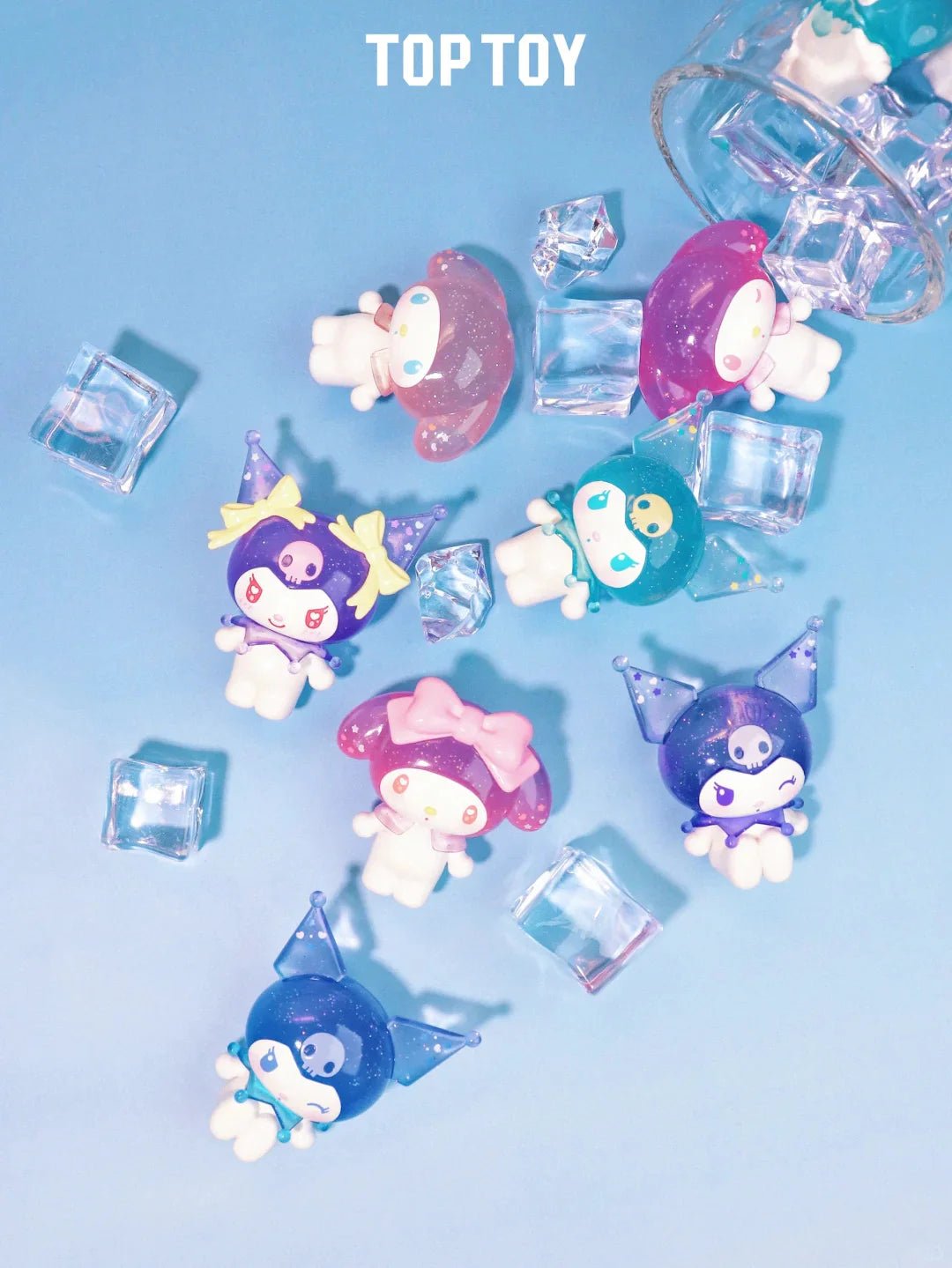 MY MELODY & KUROMI Ramune - Style Mini Figures Surprise Blind Bag by Top Toy - Otaku Collectives