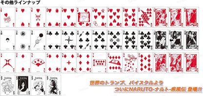 [Naruto] Bicycle Naruto Shippuden Playing Cards - Otaku Collectives