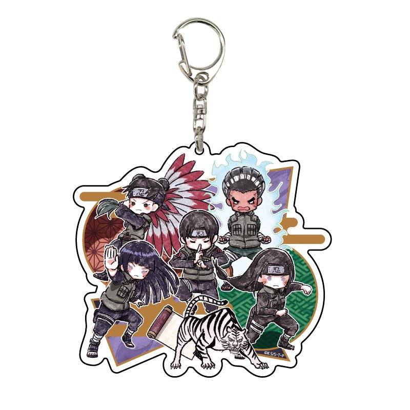 [Naruto] Big Acrylic Key Chain Naruto Shippuden Sai & Hinata & Team 3 - Otaku Collectives